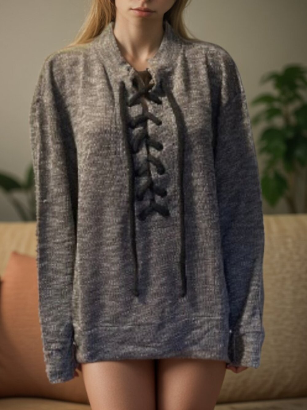 NEW Daydream Nation Terry Dream Sweater Pullover Medium Black Dolls Kill